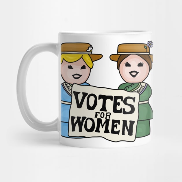 Votes for Women - Little Suffragists by Slightly Unhinged